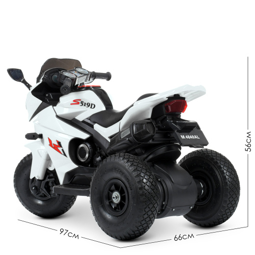 Електромотоцикл дитячий Bambi Racer M 4840AL-1 фото 5