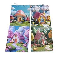Пакет подарунковий паперовий S "Fairytale house 3D" 18*23*9см Stenson R34515-S