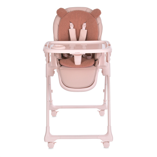 Стільчик для годування немовлят El Camino ME 1037 CRYSTAL Bear Pink фото 3