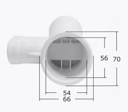 З'єднувач каркаса Intex 12802 (T-подібний, до каркасних круглих басейнів серії Prism Frame Ø396, Ø427, Ø457, Ø488 см) фото 6