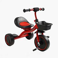 Велосипед 3-х колісний BS-44105 "Best Trike" колеса EVA переднє 10’’, заднє 8’’, сталева рама, УКР.ОЗВУЧУВАННЯ, світло, кошик, в коробці