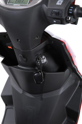 Електроскутер Aima Big Bull Red (колеса: Ø10", акб: 72V/32Ah/Lead-Acid, мотор: 1200W, пробіг на одному заряді до 65 км, до 50 км/год, червоний) фото 15
