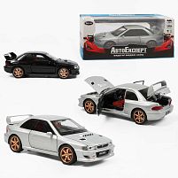 Машинка 70405 "Авто Експерт", 2 види, металопластик, 1:32, звук, світло, інерція, відкриваються двері, в коробці