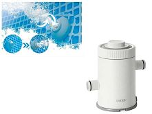 Фільтр-насос картриджний Intex 26602 (1250 л/год., 30W, тип картриджа: "H", для басейнів об'ємом 1100-8300 л., підключення Ø32 мм)