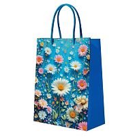 Пакет подарунковий паперовий M "Flower field" 18*23*10см Stenson GL-004LAM-M