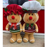 Фігура новорічна "Gingerbread Man" 38см Stenson (R90630)