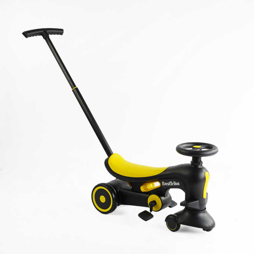 Велосипед-толокар чотириколісний Best Trike BST-565 (колеса: передні ≈Ø2"/задні: Ø7"/PU, рама: нейлон, батьківська ручка, до 25 кг)