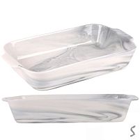 Форма для запікання кераміка "Marble" 35*21*5.5см Stenson R35639-L