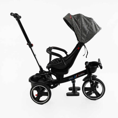 Велосипед дитячий триколісний Best Trike 6390 – 18-698 «Oscar» (колеса: переднє Ø10"/задні: Ø8"/PU, рама: сталь, батьк. ручка, нахил спинки, до 25 кг) фото 5
