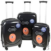 Валіза полікарбонат (PC) 20/24/28'' 3шт/наб Stenson R42137-BK/R41989