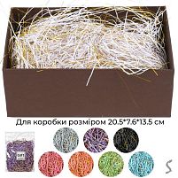 Декоративний наповнювач для подарункових коробок 30г Stenson R96459