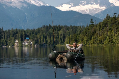 Човен надувний Intex 68381 «Big Catch ProTM» (38*119*165 см, гребний, одномісний, двокамерний, весла ↔137 см, надувне дно, до 140 кг) фото 17