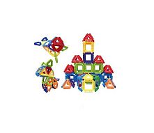 Конструктор 9908 A-1 елементи зі “щіточками”, геометричні фігури, зміна куту нахилу, в пакеті