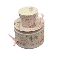 Чашка з блюдцем "Amour" 230мл Stenson R40727