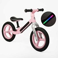 Біговел (велобіг) Corso QS-54227 (двоколісний, колеса 12"/EVA, рама: нейлон, підсвітка, до 25 кг)