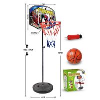 Баскетбол CX 40 B 8 стійка з регульованою висотою: від 116 до 160 см, м’яч, насос, основа заповнюється водою/піском, в коробці
