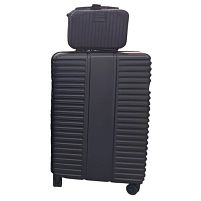 Валіза пластик 14/20/24/28" 4шт/наб Stenson R37248-BK