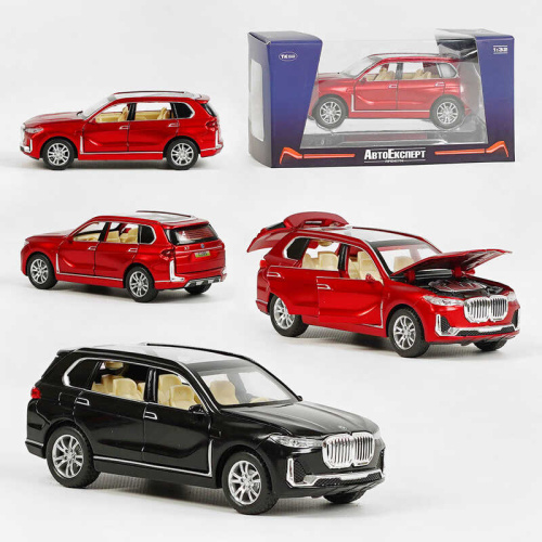 Машинка GT- 01120 2 види, "АвтоЕксперт", металопластик, масштаб 1:32, звук, світло, інерція, рухомі елементи, в коробці