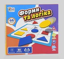 Розвиваюча гра "Форми та логіка" UKB-B 0034 "4FUN Game Club", українською мовою, в коробці