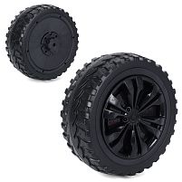 Колесо для дитячого електромобіля Bambi Racer M 6296-EVA WHEEL (заднє та переднє однакові, Ø30 см, ↔11 см, EVA, адаптер під редуктор)