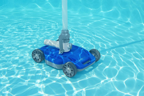 Автоматичний підводний вакуумний робот-пилосос Bestway 58665 (для очищення дна басейнів, працює від фільтра-насоса 5678-12113 л/год. ⌀32/⌀38 мм.) фото 4
