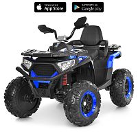 Картинка  Електроквадроцикл дитячий Bambi Racer M 6351EBLR-4 (колеса: Ø13"/EVA, акк. 12V/9Ah, мотор: 4*12V/35W, до 6 км/г, до 30 кг) магазин cd-market