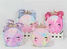 Сумочка С 59993 4 види, “Кошеня”, блискітки, вишивка, ВИДАЄТЬСЯ ТІЛЬКИ МІКС ВИДІВ