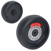 Колесо для дитячого електромобіля Bambi Racer M 4259-F-EVA WHEEL (переднє, Ø28 см, ↔10 см, EVA, адаптер під редуктор)