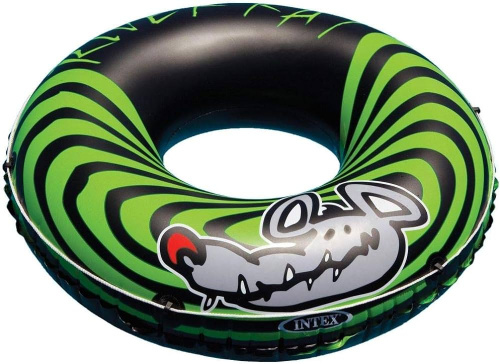 Коло дитяче надувне для плавання Intex 68209 «Річковий щур» (Ø122 см, трос, вік 9+, до 80 кг) фото 2