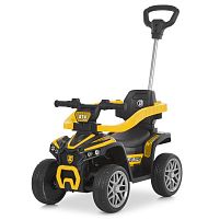 Електроквадроцикл дитячий Bambi Racer M 6274EBLR-6 (каталка-толокар, колеса Ø7.5"/EVA, акк: 6V/4Ah, мотор: 6V/25W, до 5 км/г, батьк. ручка, до 23 кг)