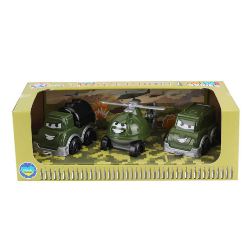 Набір машин "Військовий транспорт. Міні" 9192 "Technok Toys"