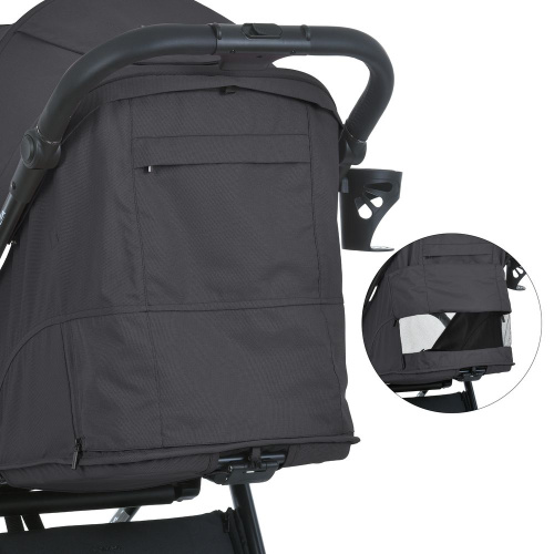 Коляска дитяча прогулянкова El Camino ME 1182 MALTA Black Onyx фото 14