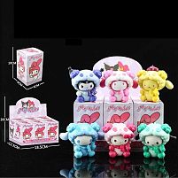 Герой LZDH 003 ЦІНА ЗА 6 ШТУК В БЛОЦІ, фігурка-сюрприз, в коробці