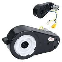 Редуктор колеса в зборі з мотором для дитячого електроквадроцикла Bambi Racer M 6272-GEAR BOX (24V, RPM10000, отвір під вісь: Ø12 мм, ↔19 см)