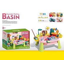 Риболовля WD 813 A 59х33х42 см, 39 елементів, автоматична подача води, вудочка, рибки, спуски, на батарейках, в коробці