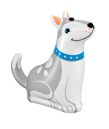 Іграшка дитяча надувна BestWay 52570 «Happy Husky» (44*100*112 см, розбризкувач, ремкомплект)