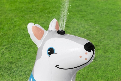 Іграшка дитяча надувна BestWay 52570 «Happy Husky» (44*100*112 см, розбризкувач, ремкомплект) фото 6