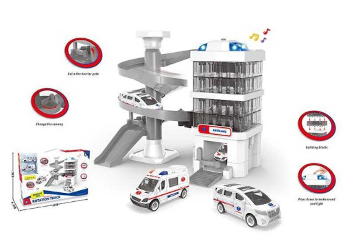 Трек СМ 559-55 світло, звук, в коробці