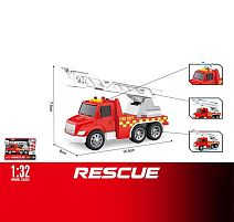 Спецтехніка WY 1143 A масштаб 1:32, звуки, підсвічування, інерція, рухливі елементи, в коробці