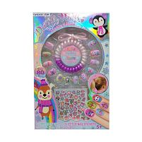 Накладні нігті 231 A наліпки для нігтів, резинка для волосся, в коробці