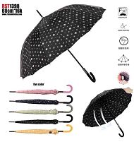 Парасолька C 74896 напівавтомат, d=100 см, довжина: 90 см, 16 спиць, в пакеті, ВИДАЄТЬСЯ ТІЛЬКИ МІКС