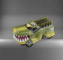 Машина YY 2325 мелодія, підсвічування, колесо вільного ходу, парогенератор, в коробці