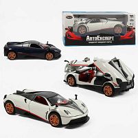 Машинка 30621 "Авто Експерт", 2 види, металопластик, 1:32, звук, світло, інерція, відкриваються двері, в коробці