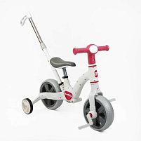 Велосипед дитячий двоколісний Best Trike BT-10562 (колеса Ø10"/PU, рама: алюміній, доп. колеса, з’ємні педалі, батьківська ручка, 1-5 років, до 25 кг)