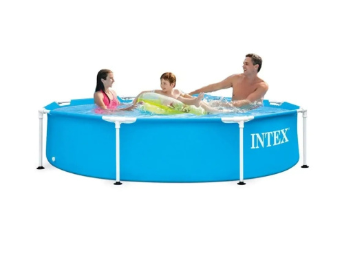 Каркасний басейн Intex 28205 (51*244 см., об'єм: 1828 л., серія: Metal Frame) фото 2