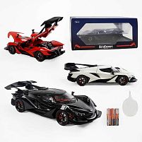 Машинка GT - 20833 "Авто Експерт", 3 види, металопластик, 1:24, звук, парогенерація, піпетка, світло, інерція, відкриваються двері, у коробці,