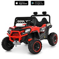 Електромобіль дитячий Bambi Racer M 6324EBLR-3 (колеса Ø9.84"/EVA, акк: 12V/7Ah, мотор: 4*12V/35W, до 6 км/г, до 23 кг)