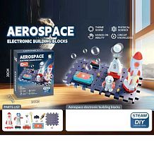 Електронний конструктор SD 809 підсвічування, запускач, гра з кулькою, установка для надування мильних бульбашок, в коробці