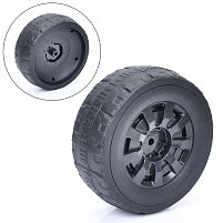 Колесо для дитячого електромобіля Bambi Racer JJ2155-F-EVA WHEEL (переднє, Ø24.5 см, ↔9 см, EVA, адаптер під редуктор)