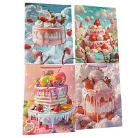 Пакет подарунковий паперовий M "Sweets" 26*32*10см Stenson R34530-M